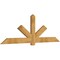 Ekena Millwork Kennewick Rough Sawn Timber Gable Bracket, Western Red Cedar, 96"W x 32"H x 2"D x 6"F, 8/12 Pitch GBW096X32X0206KEN00RWR - alternate 4